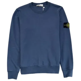 Men's Applique Logo Jumper Blue Size S