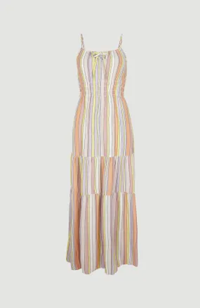 Quorra Maxi Dress | Multi Stripe