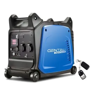 3.5kW Remote Start Inverter Generator, Quiet, Portable - Gentrax