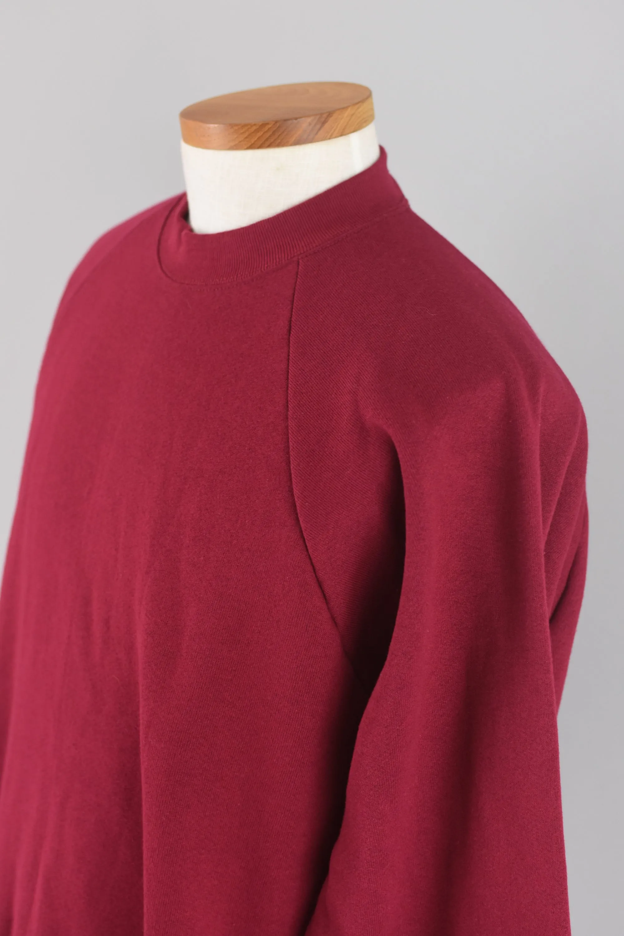 90s Fruit Of The Loom Burgundy Sweatshirt Men's XL