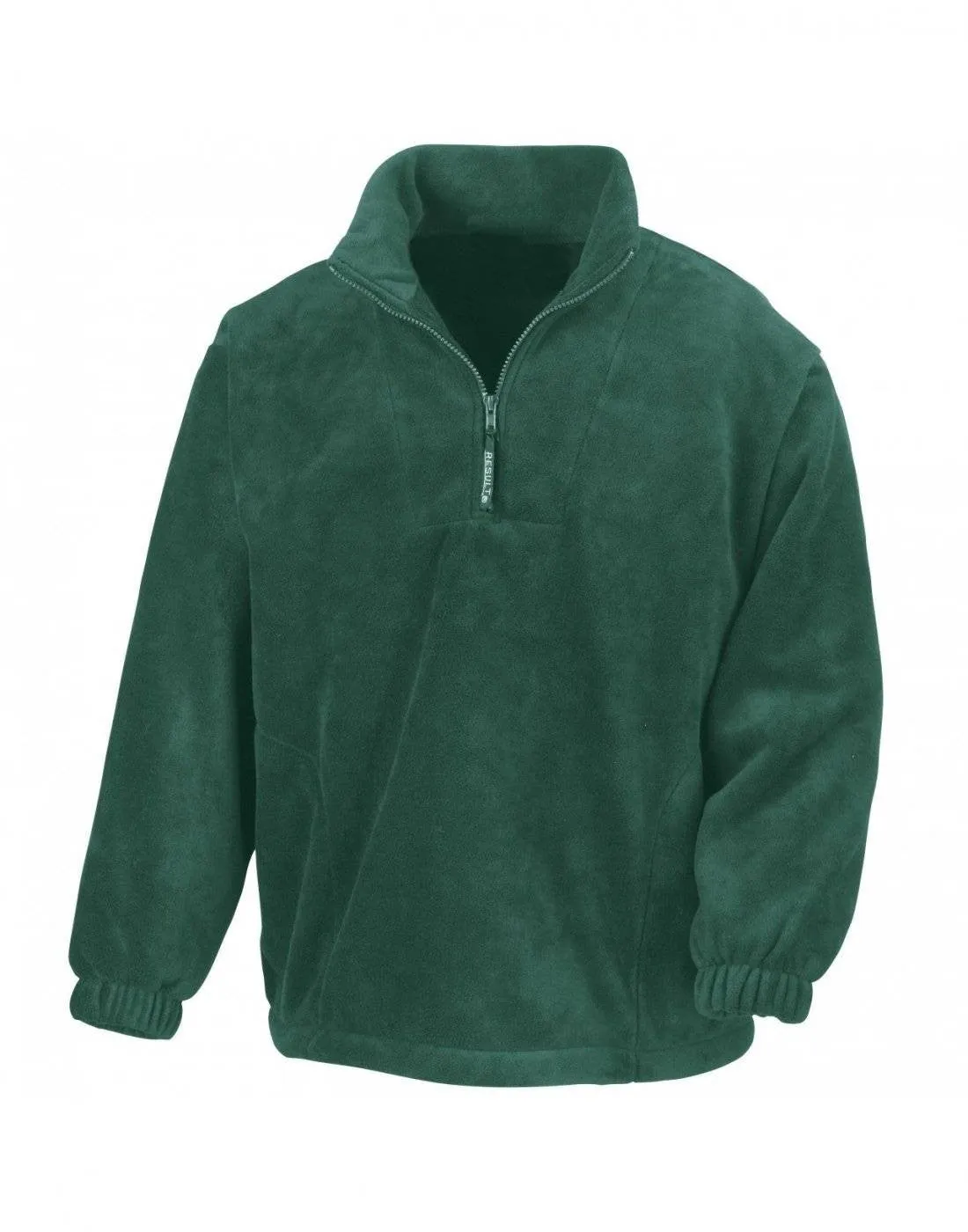 Active Fleece Top | FOREST GREEN