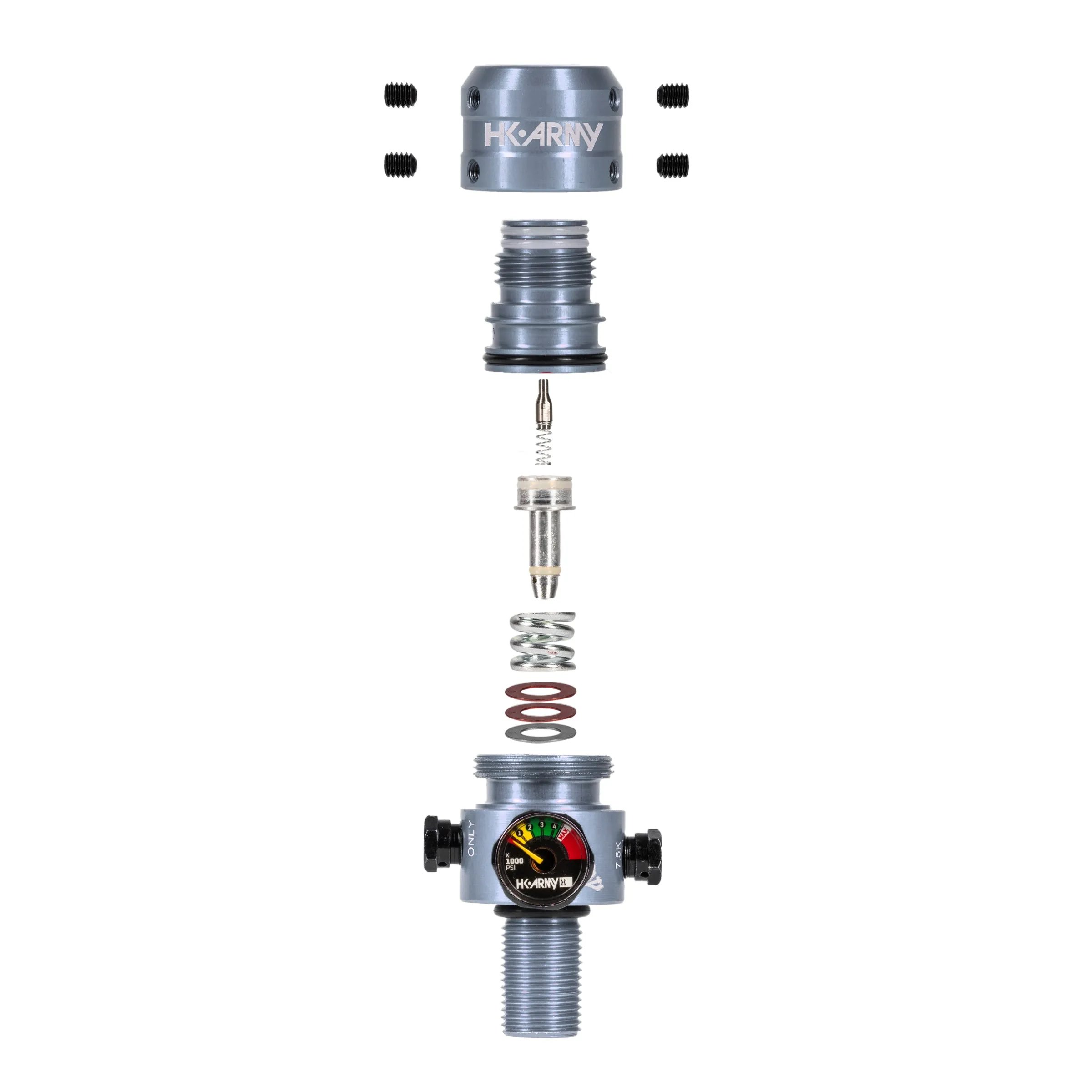 AeroLite Pro Regulator - Adjustable & Rotational - Pewter