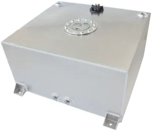 Aluminium 15 Gallon (57L) Fuel Cell with Flat Bottom & Fuel Sender AF85-2151AS