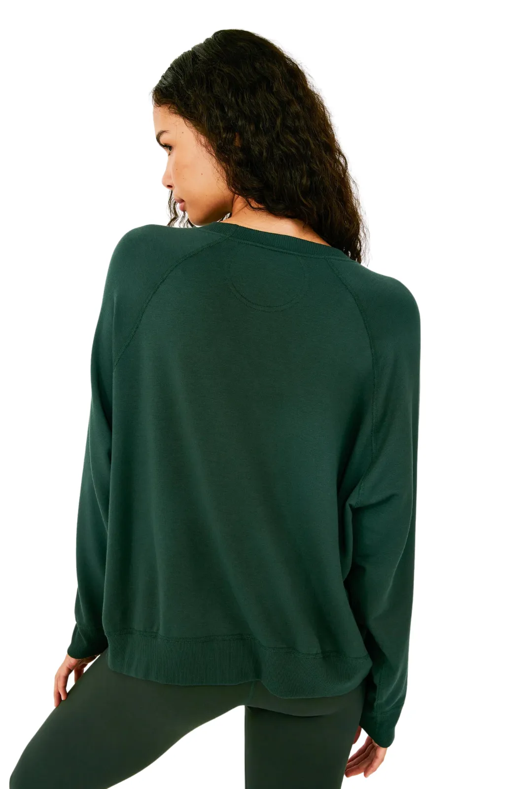 Andie Fleece Sweatshirt , Military