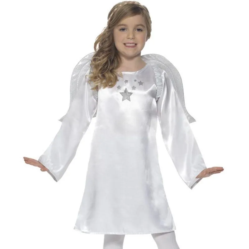 Angel Costume Kids White Dress