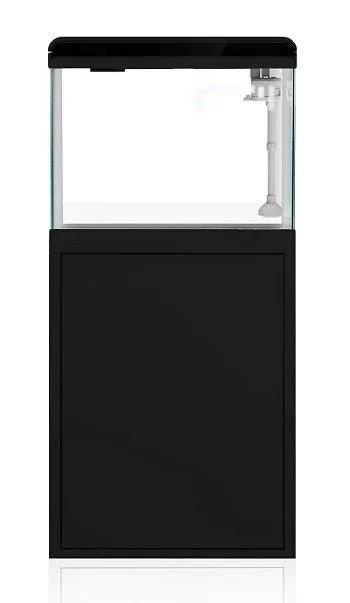 Aquarium Fish Tank & Cabinet Kit - LED - Black 70L - 57cm