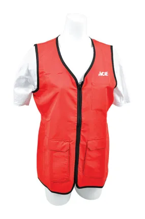 Artcraft No Snag XL Sizes Women's Sleeveless V-Neck Red Vest