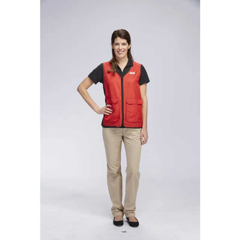 Artcraft No Snag XL Sizes Women's Sleeveless V-Neck Red Vest