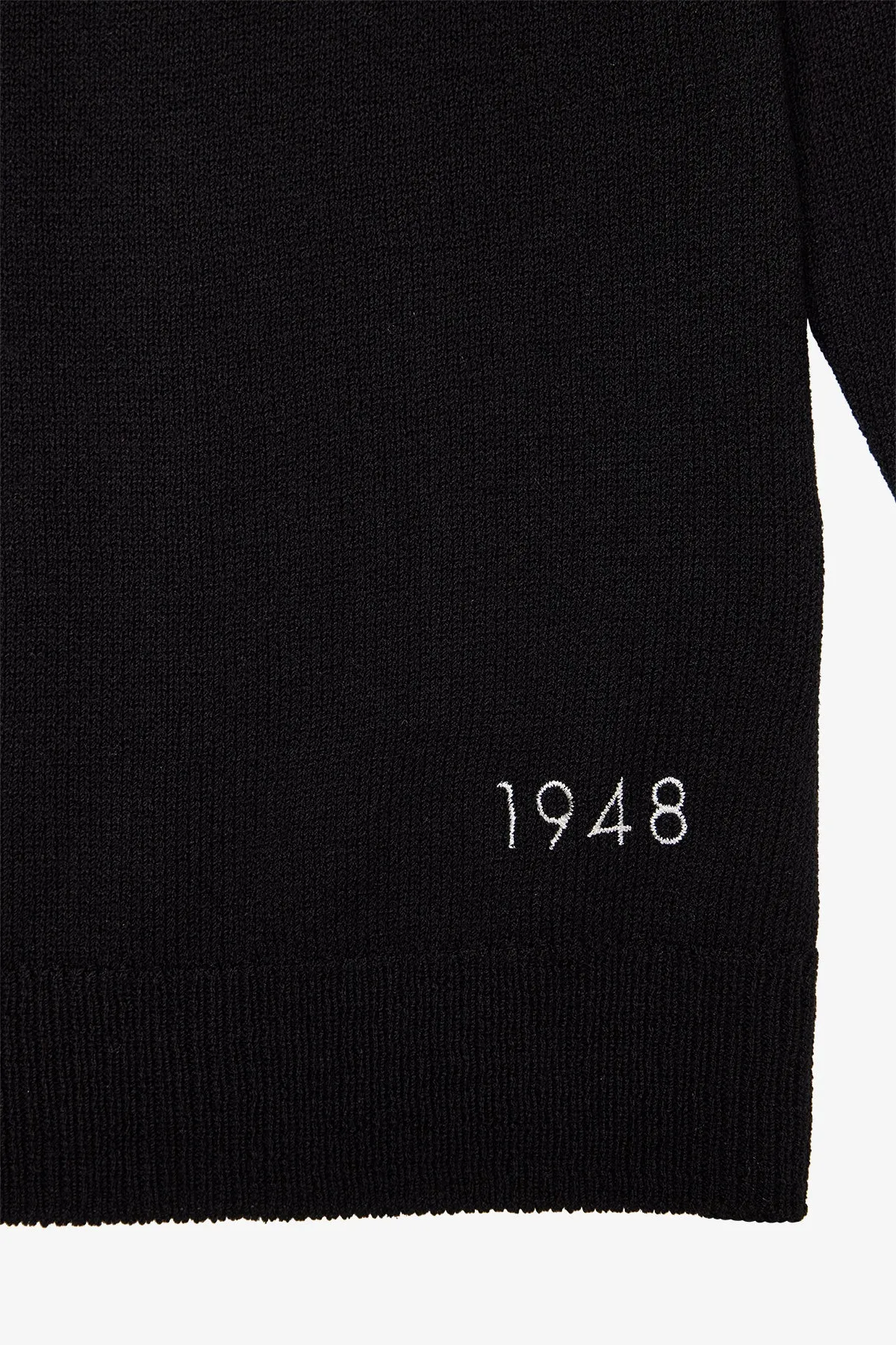 Asher - Black Crewneck Knit