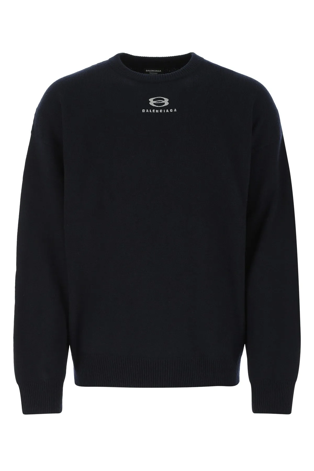 Balenciaga Logo Printed Crewneck Jumper