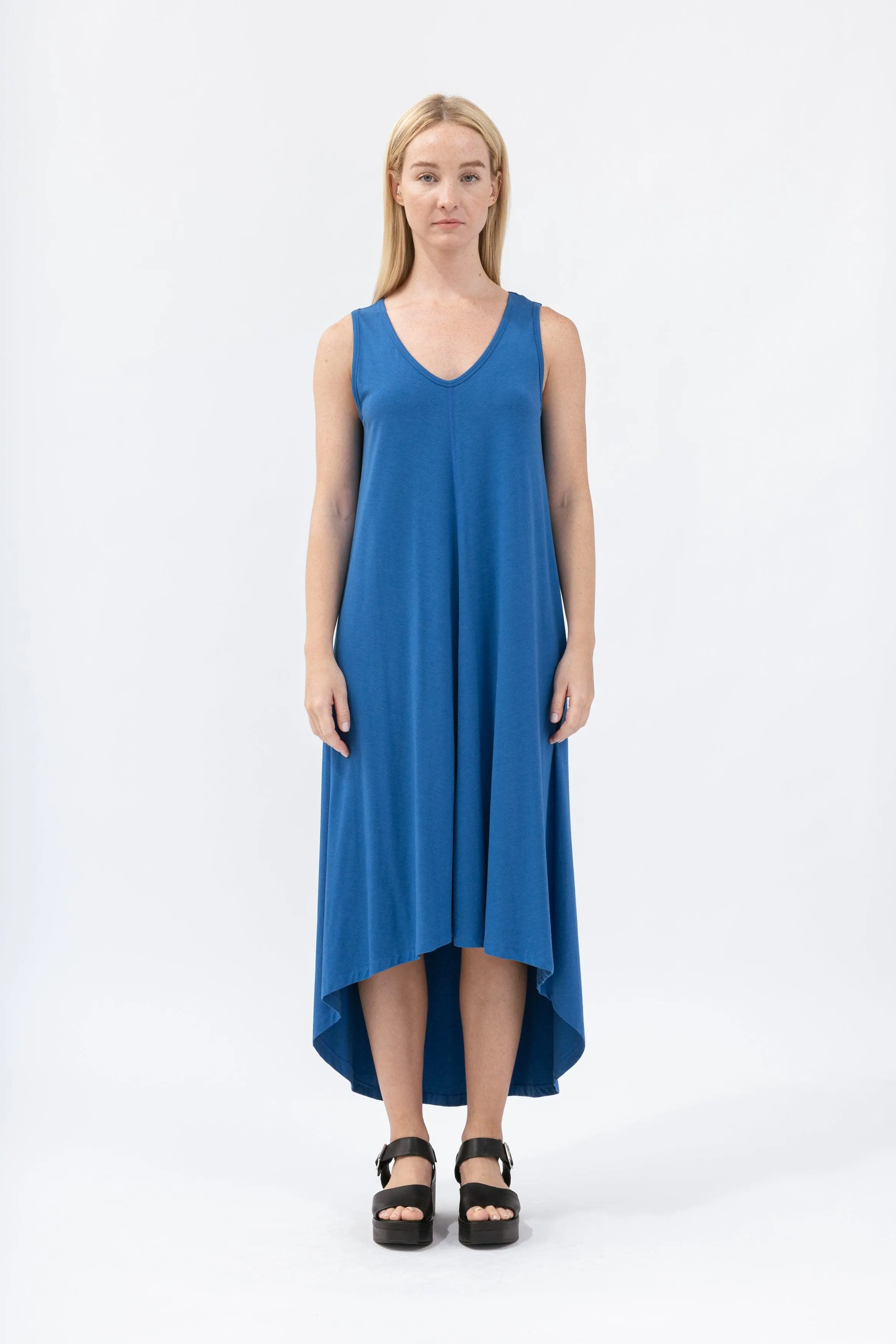 Bamboo Asymmetric Tank Dress