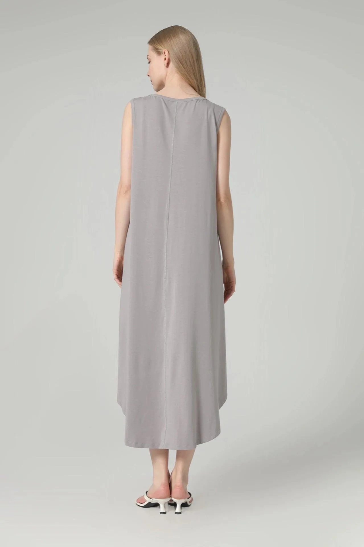 Bamboo Asymmetric Tank Dress