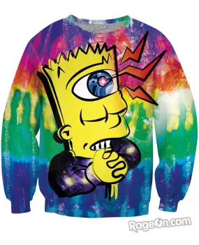 Bart Seeing Eye Crewneck Sweatshirt