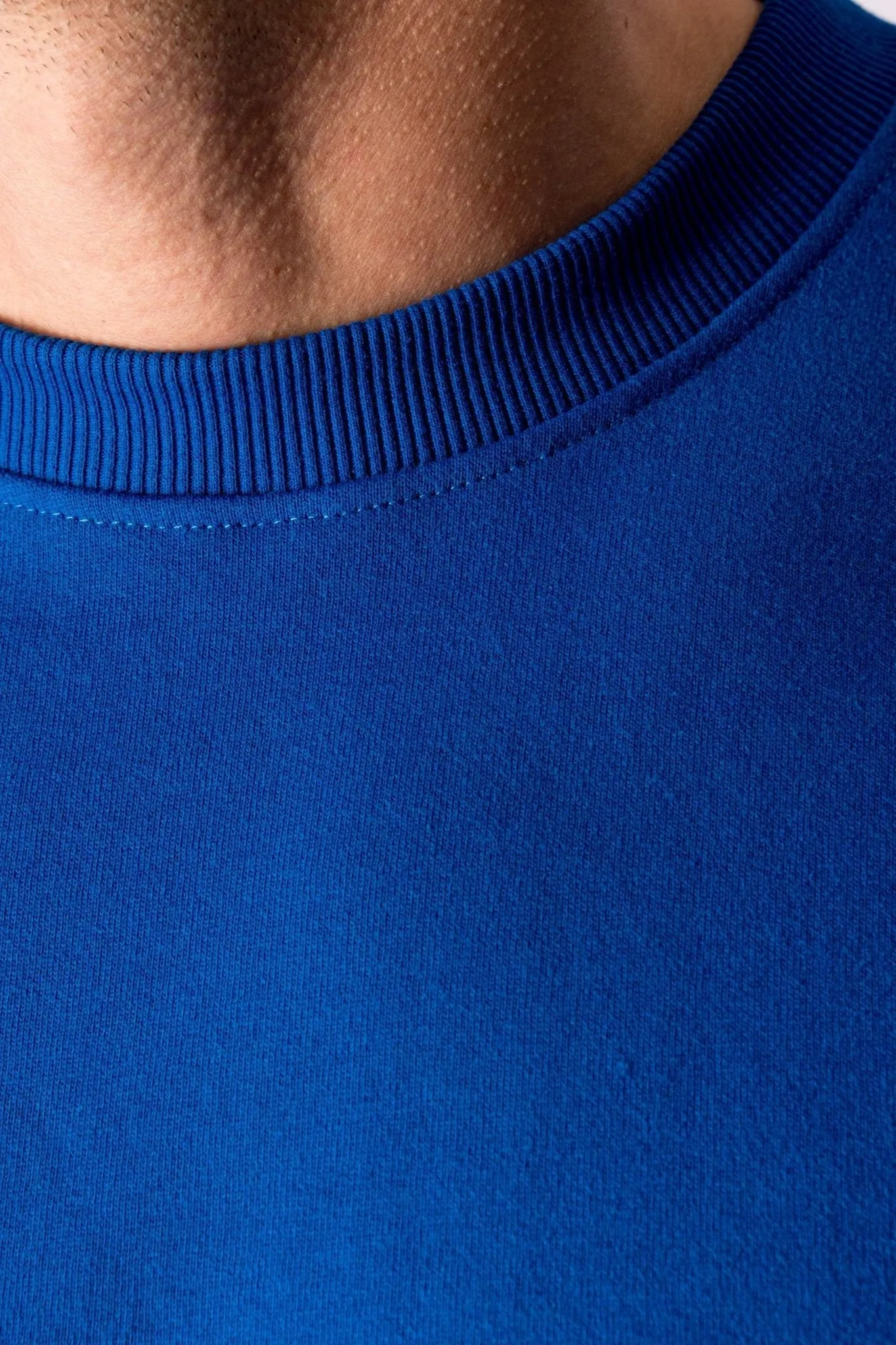 Basic Crewneck - Swedish Blue