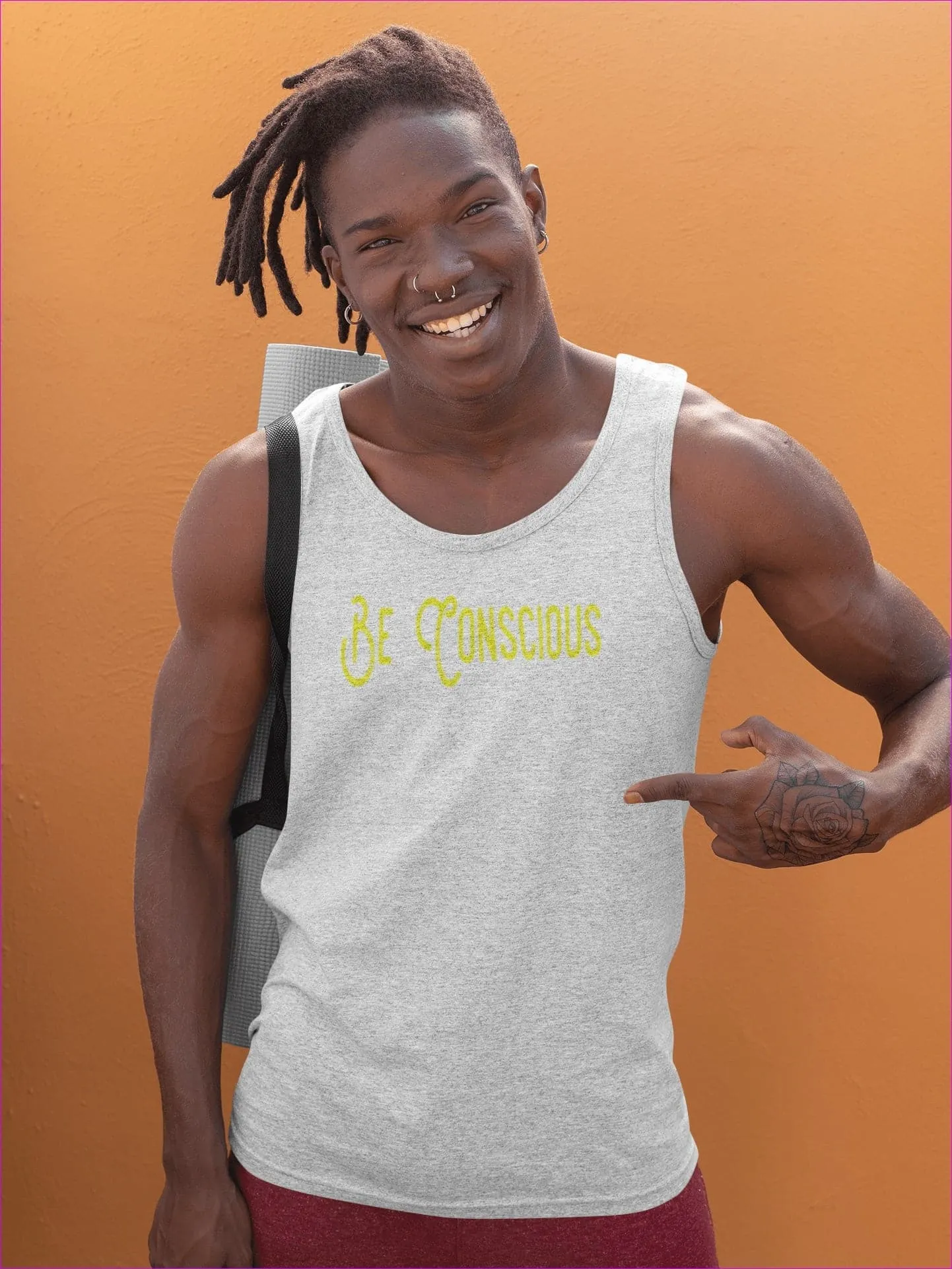 Be Conscious 100% Cotton Tank Top