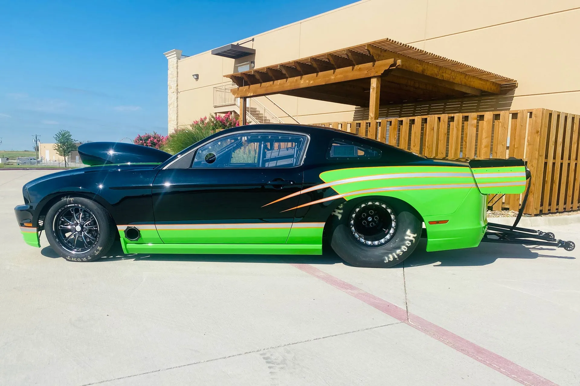 BICKEL 2014 FORD MUSTANG MUSI BBC NITROUS RACE CAR