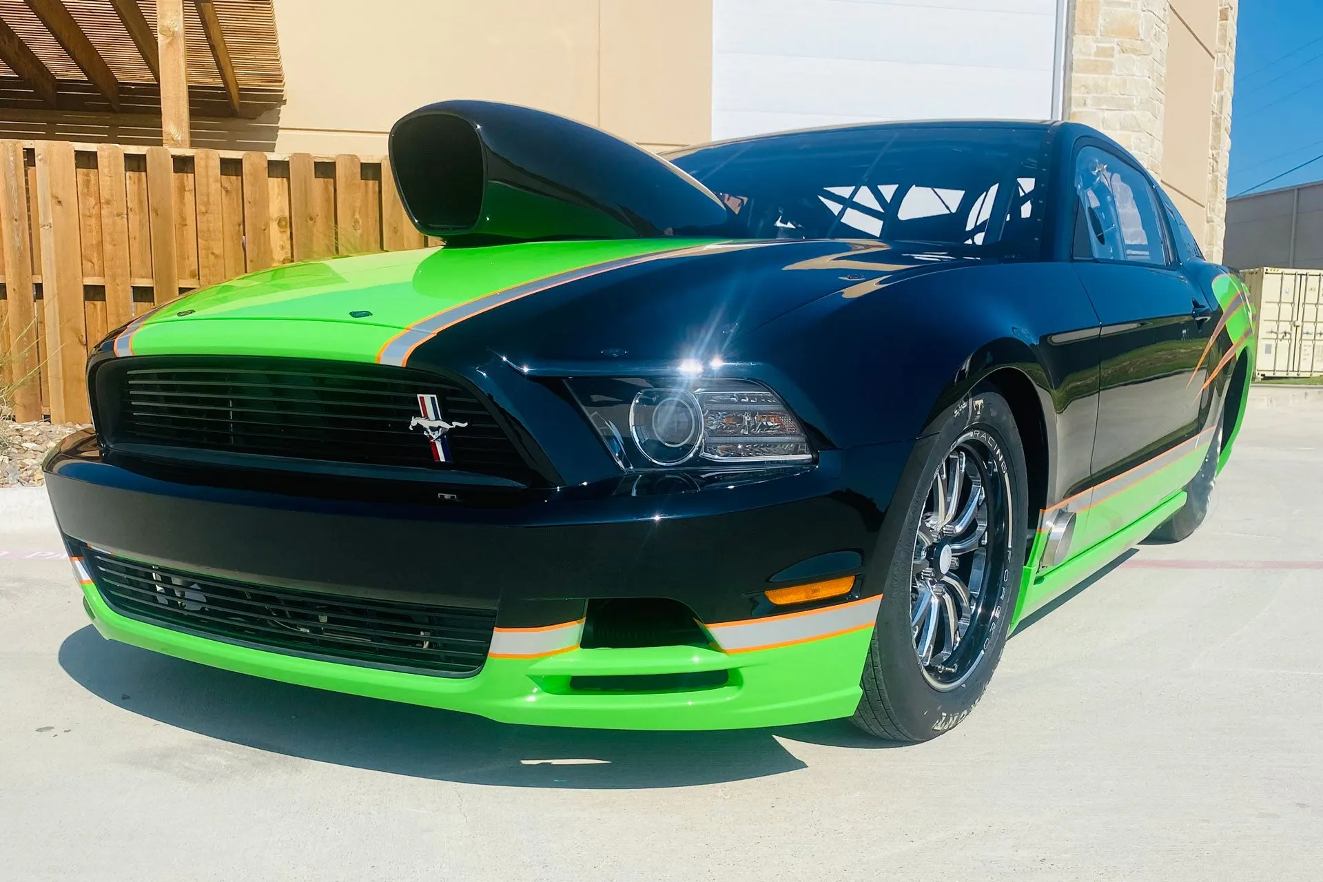 BICKEL 2014 FORD MUSTANG MUSI BBC NITROUS RACE CAR