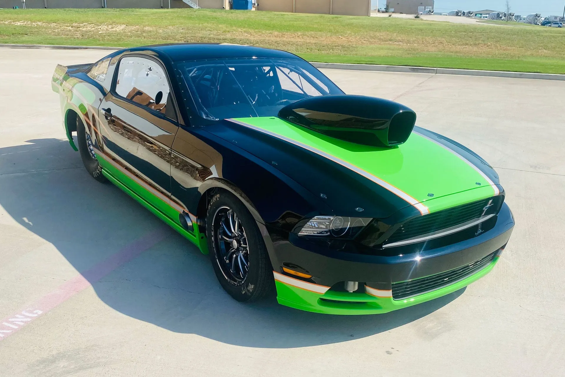 BICKEL 2014 FORD MUSTANG MUSI BBC NITROUS RACE CAR