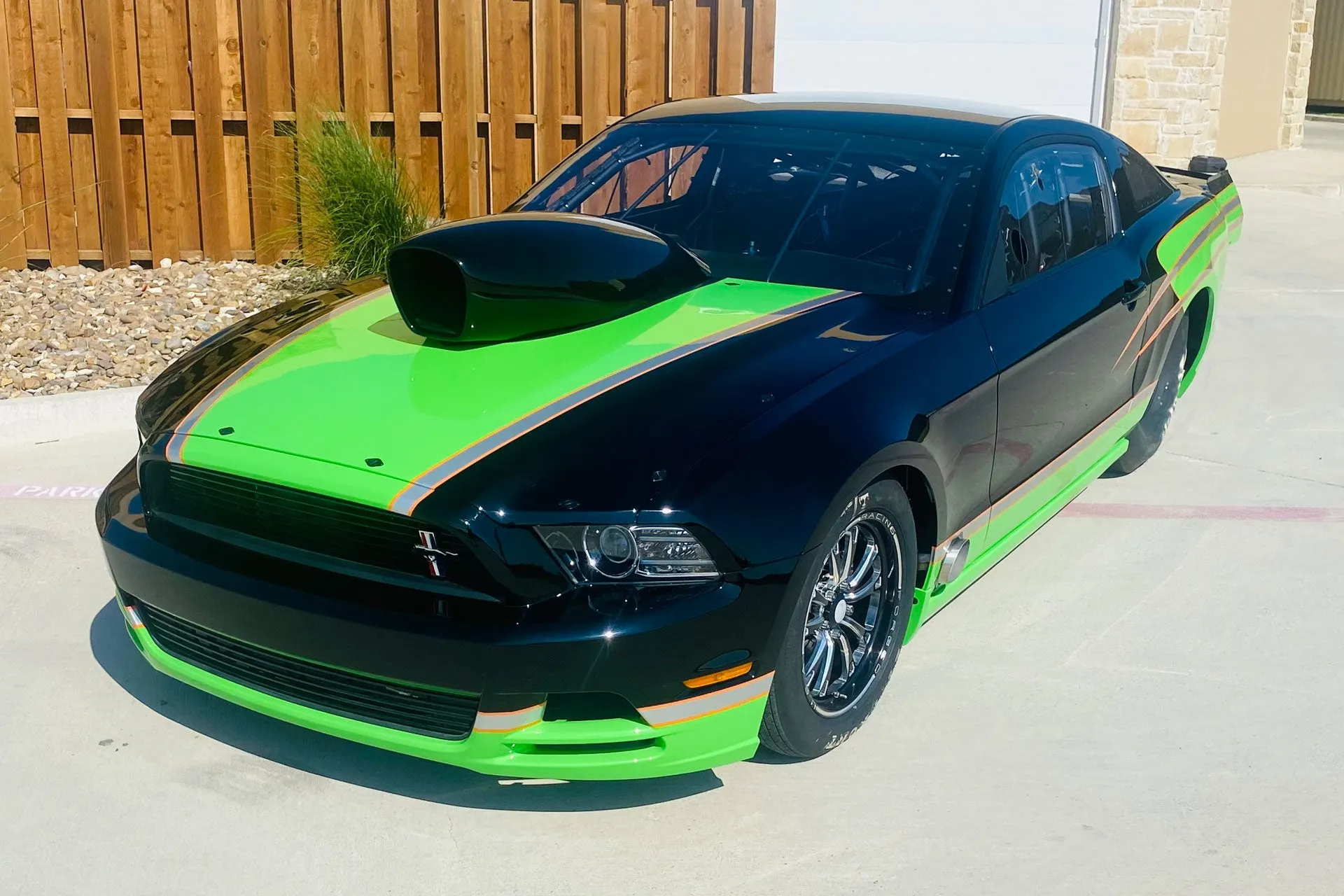 BICKEL 2014 FORD MUSTANG MUSI BBC NITROUS RACE CAR