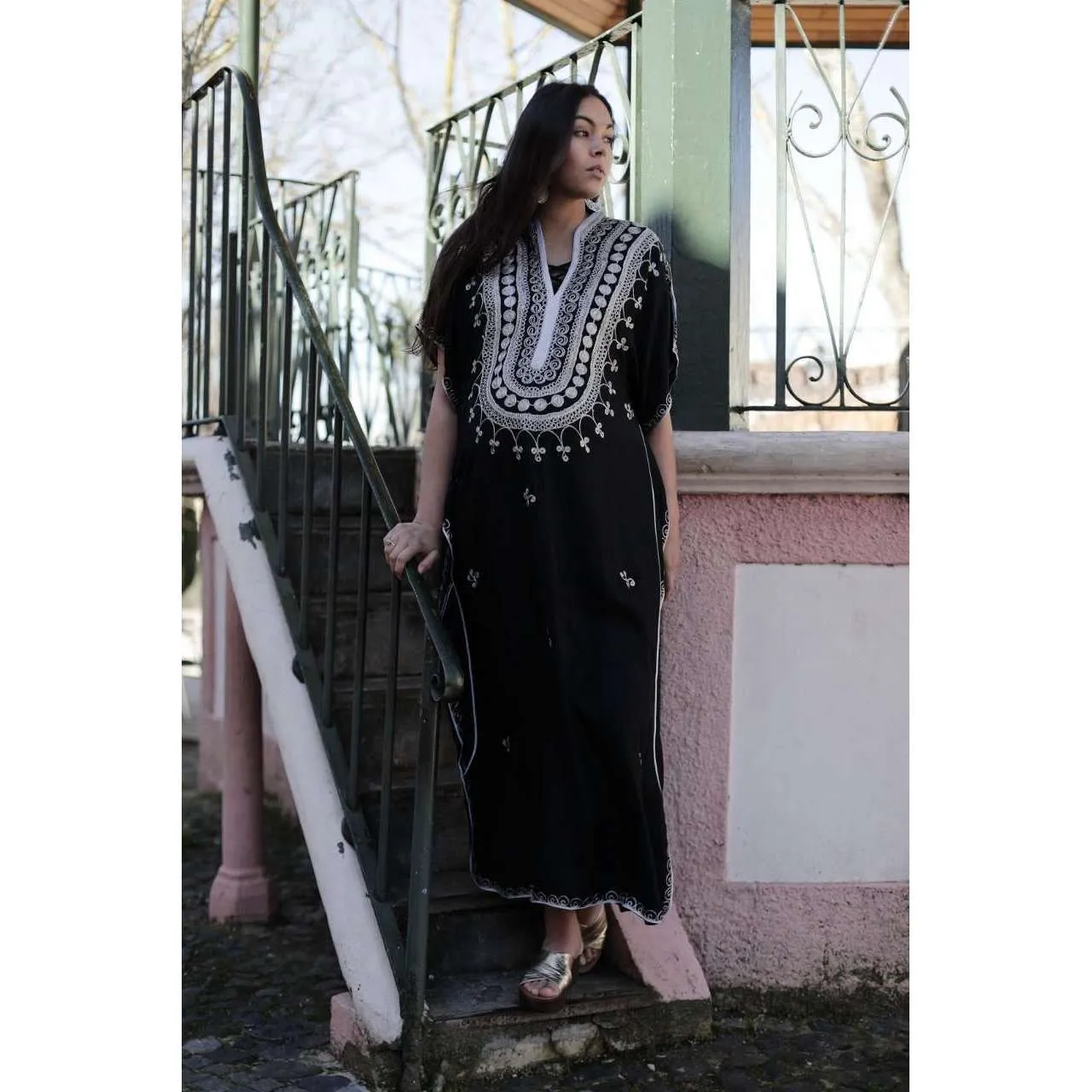 Black Berber Kaftan