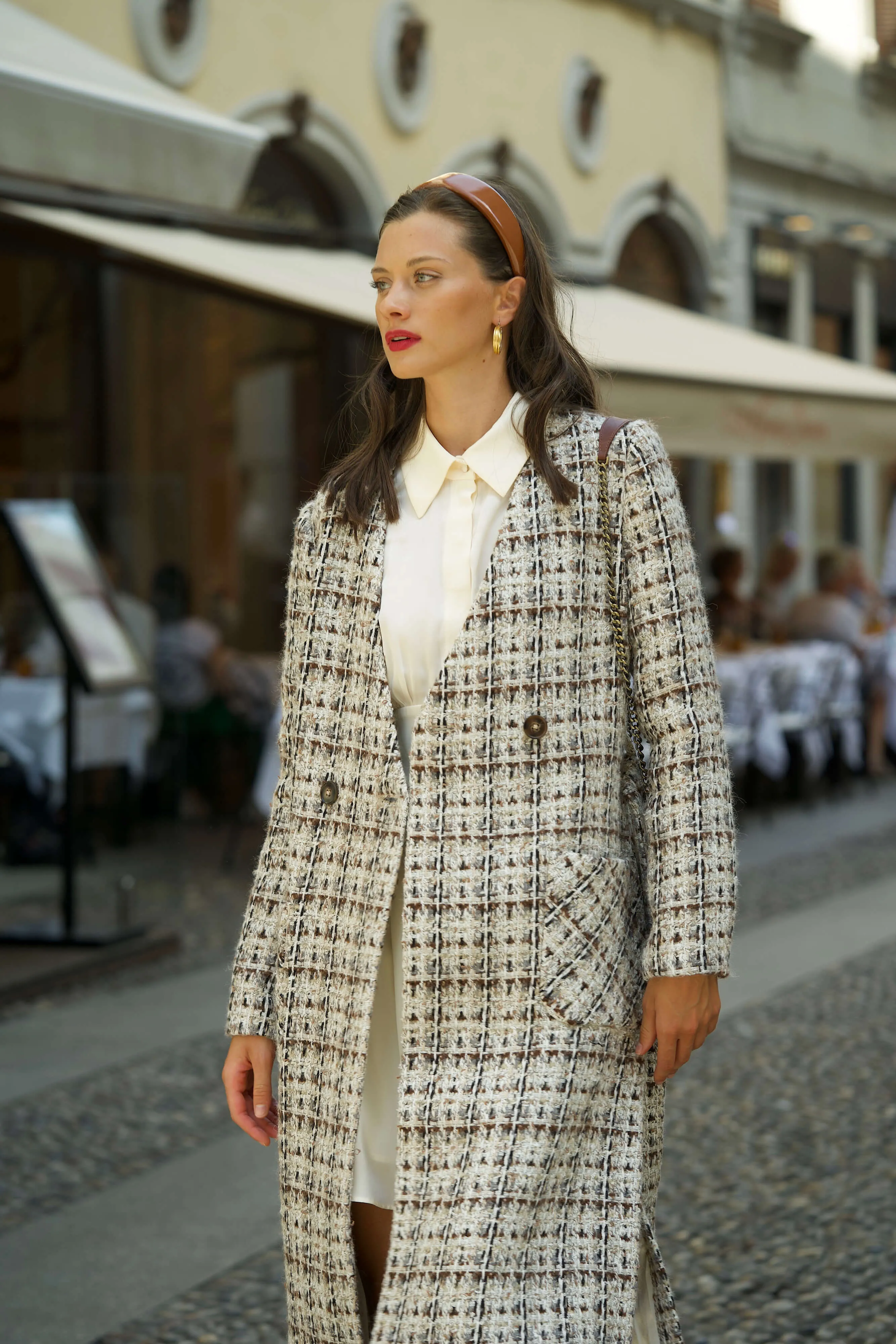 Blaire Plaid Coat