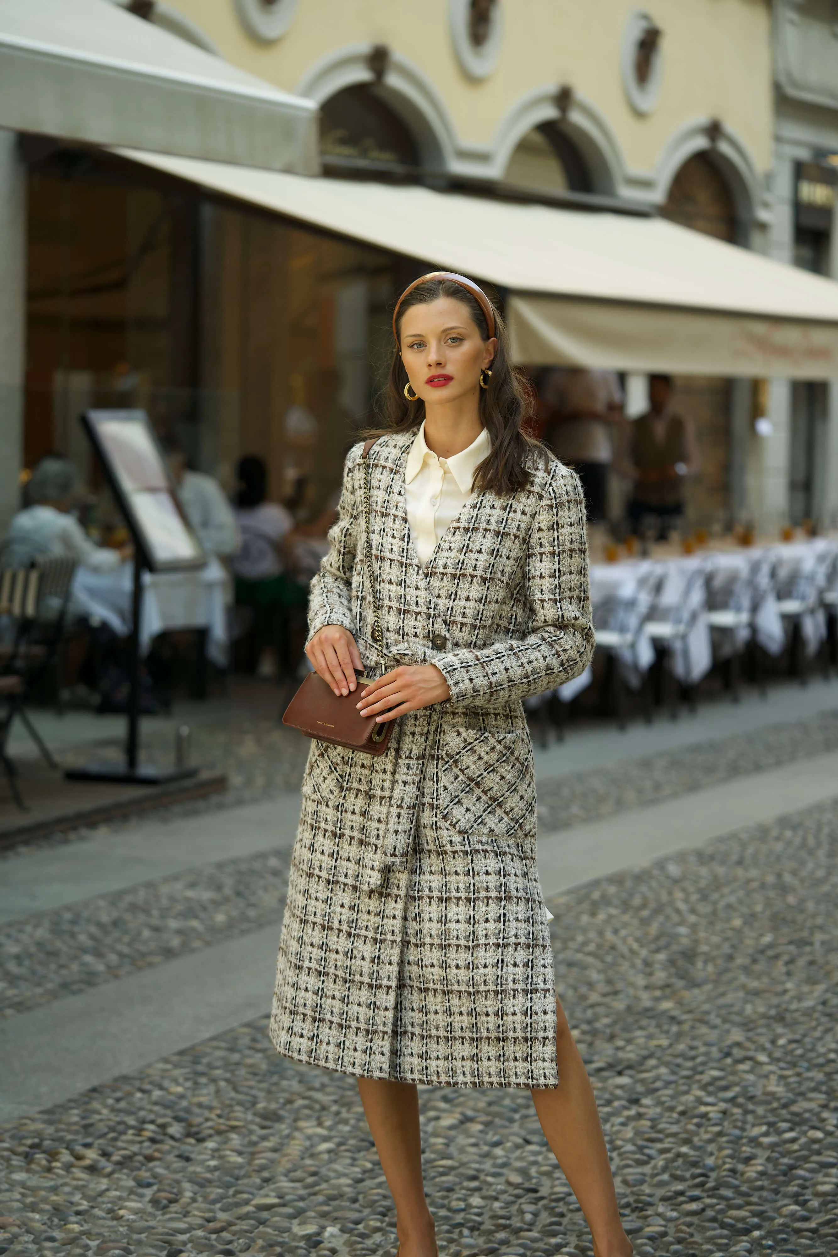 Blaire Plaid Coat