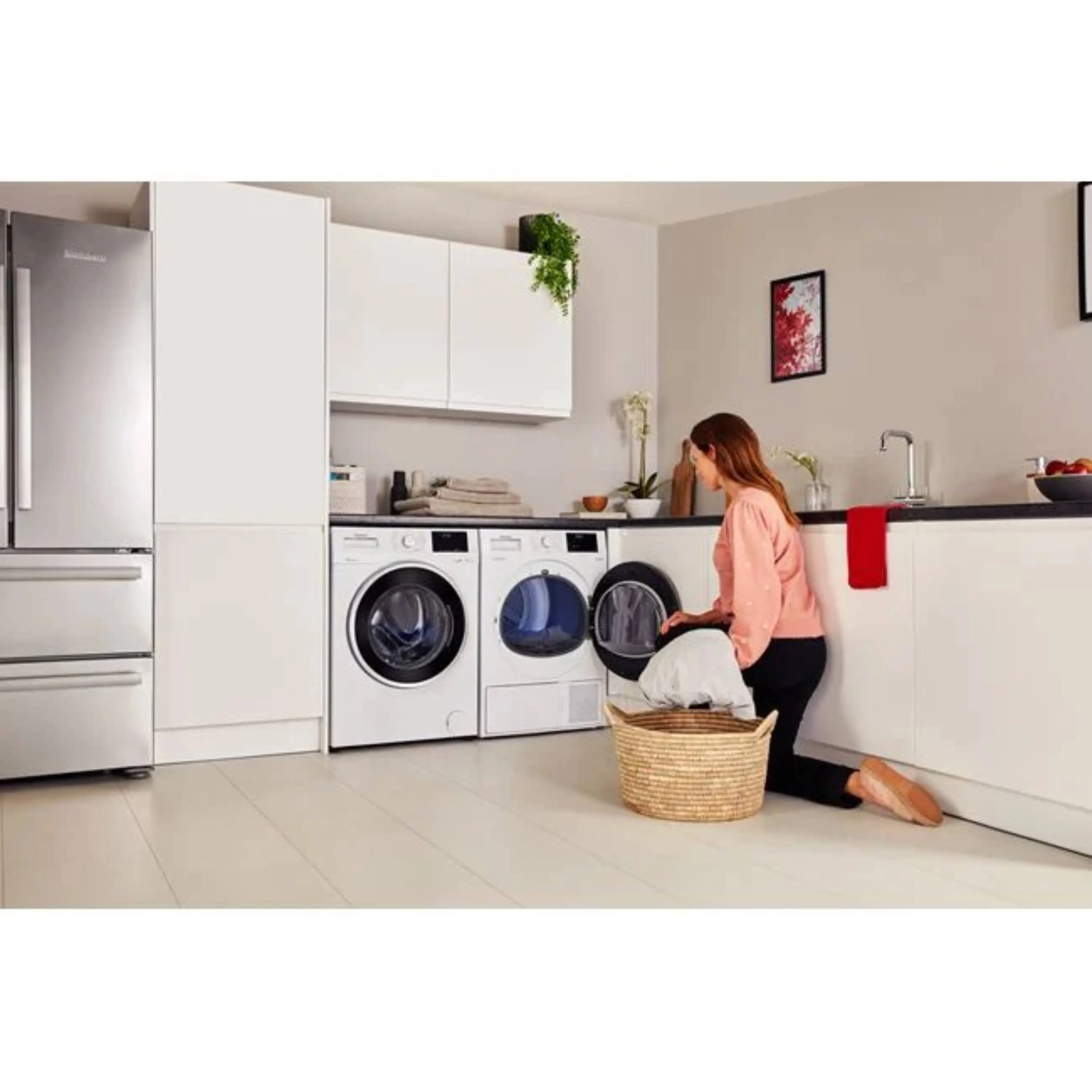 BLOMBERG LTH38420W 8KG HYBRID CONDENSER  DRYER