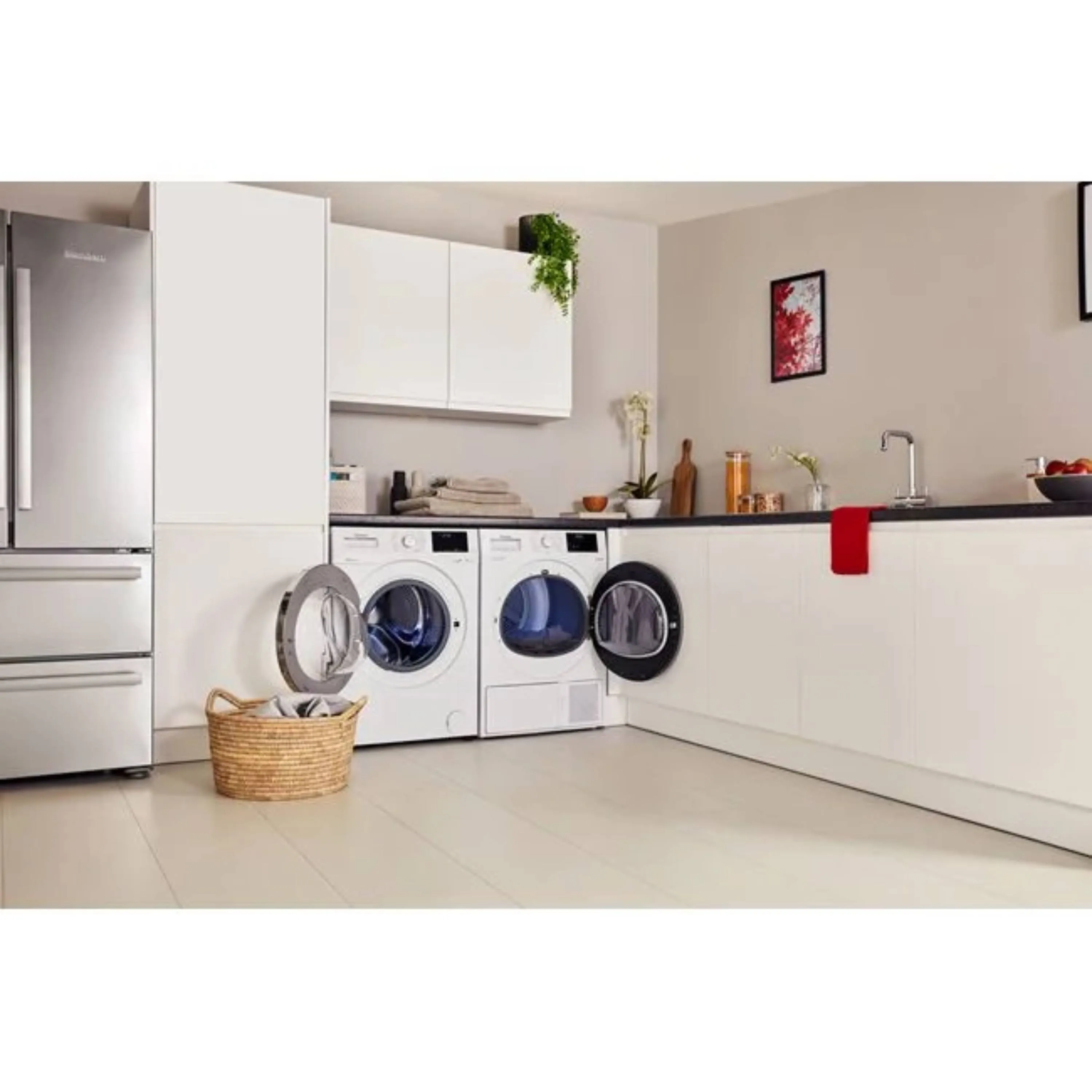 BLOMBERG LTH38420W 8KG HYBRID CONDENSER  DRYER