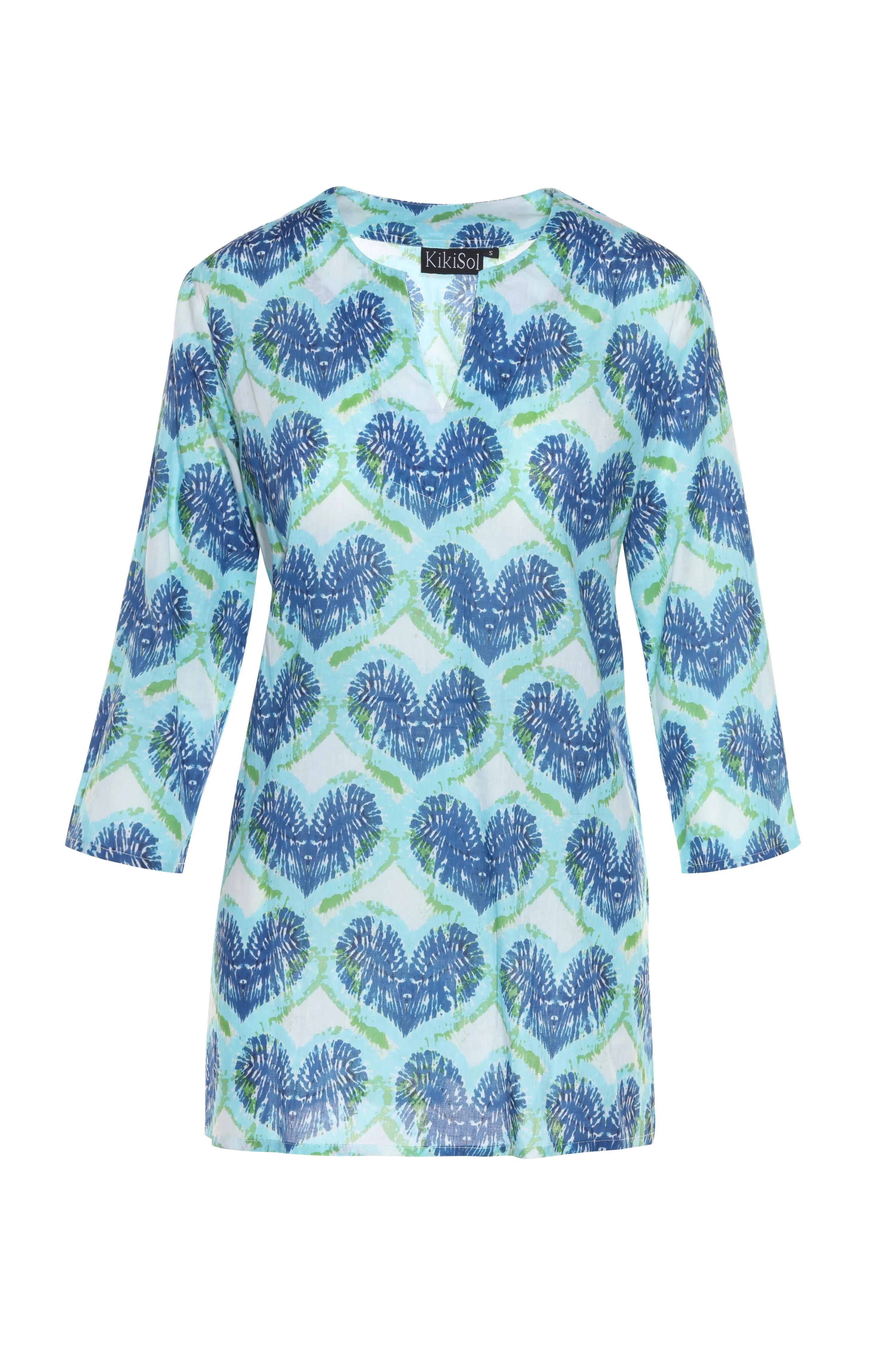 Blue Hearts KikiSol Tunic