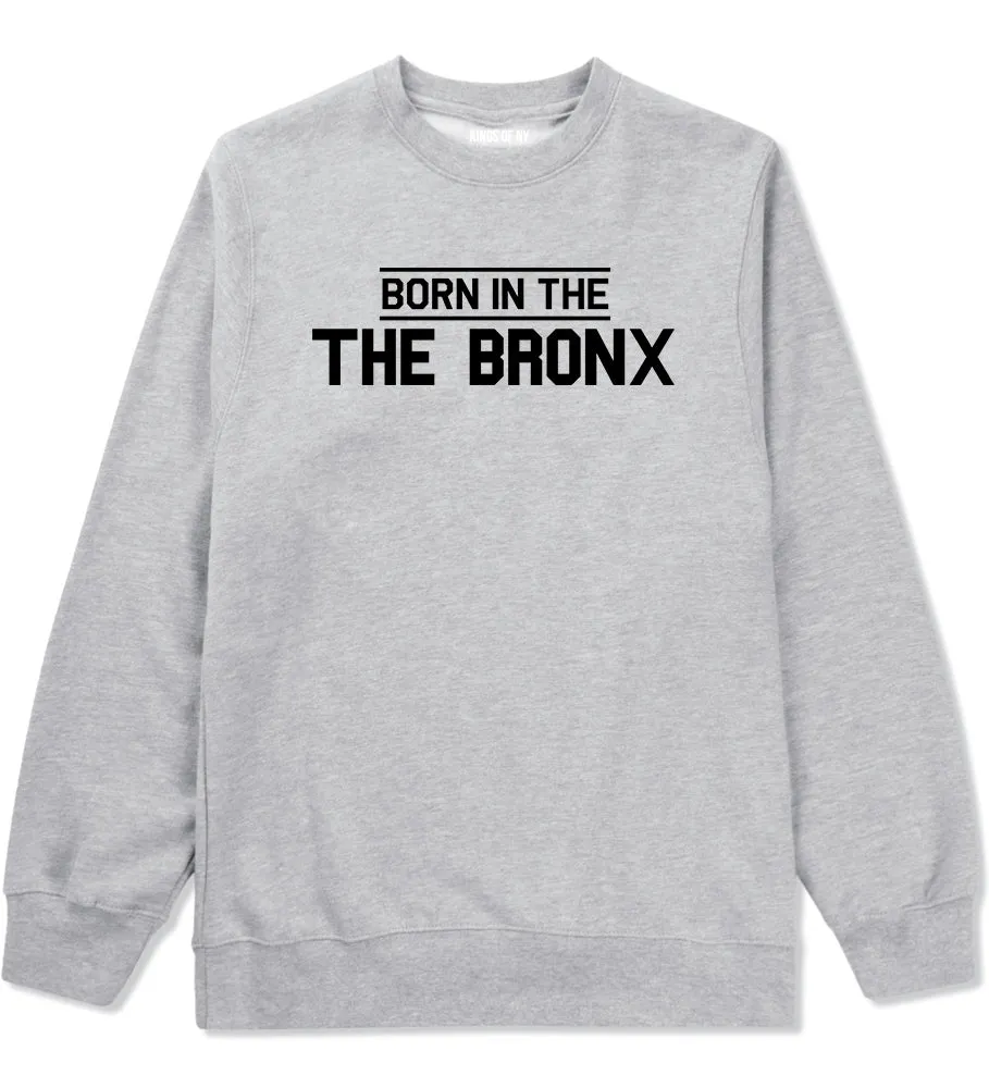 Born In The Bronx NY Mens Crewneck Sweatshirt