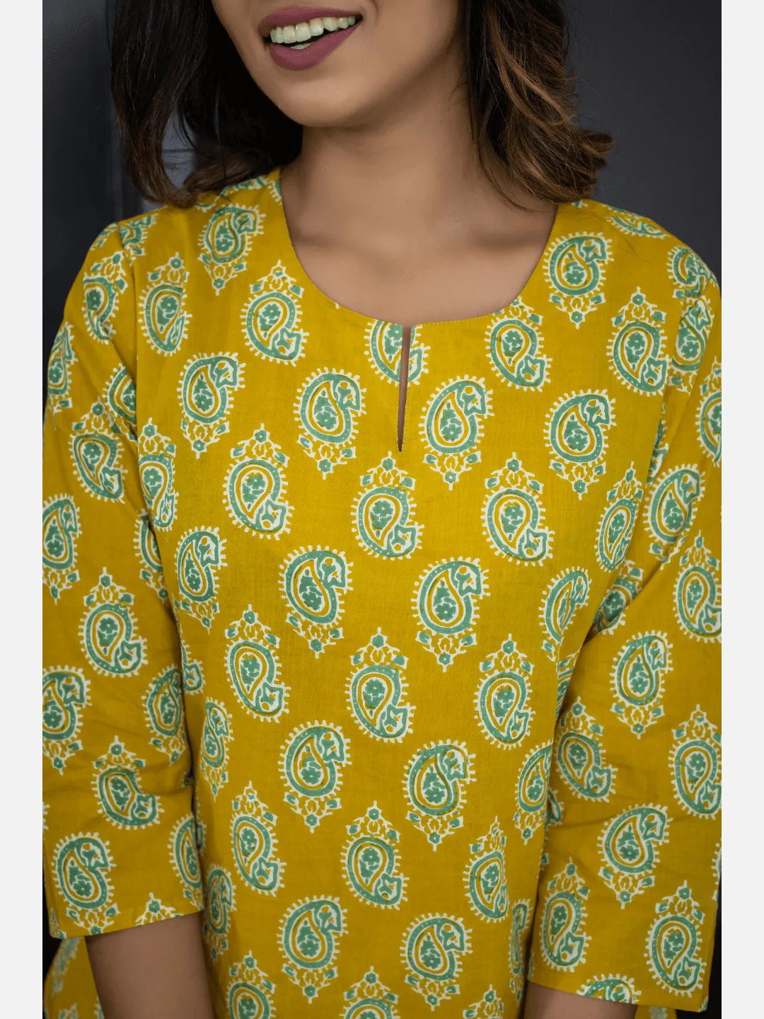 Bright Yellow Cotton Loungewear