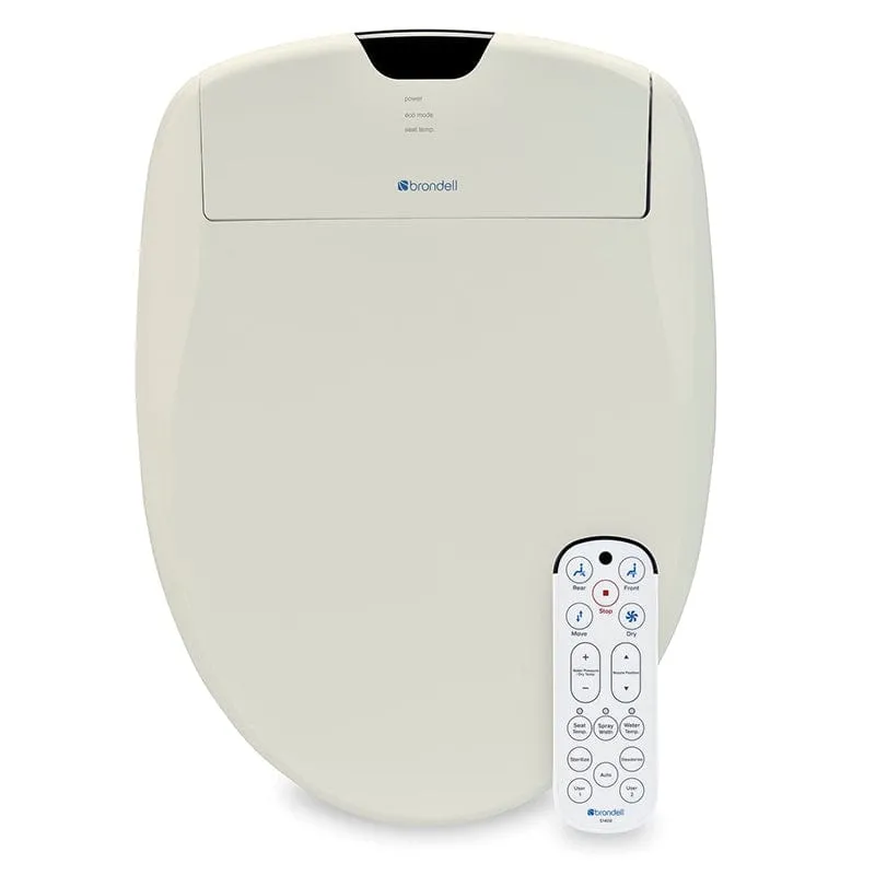 Brondell Swash 1400 Luxury Bidet Toilet Seat - Biscuit