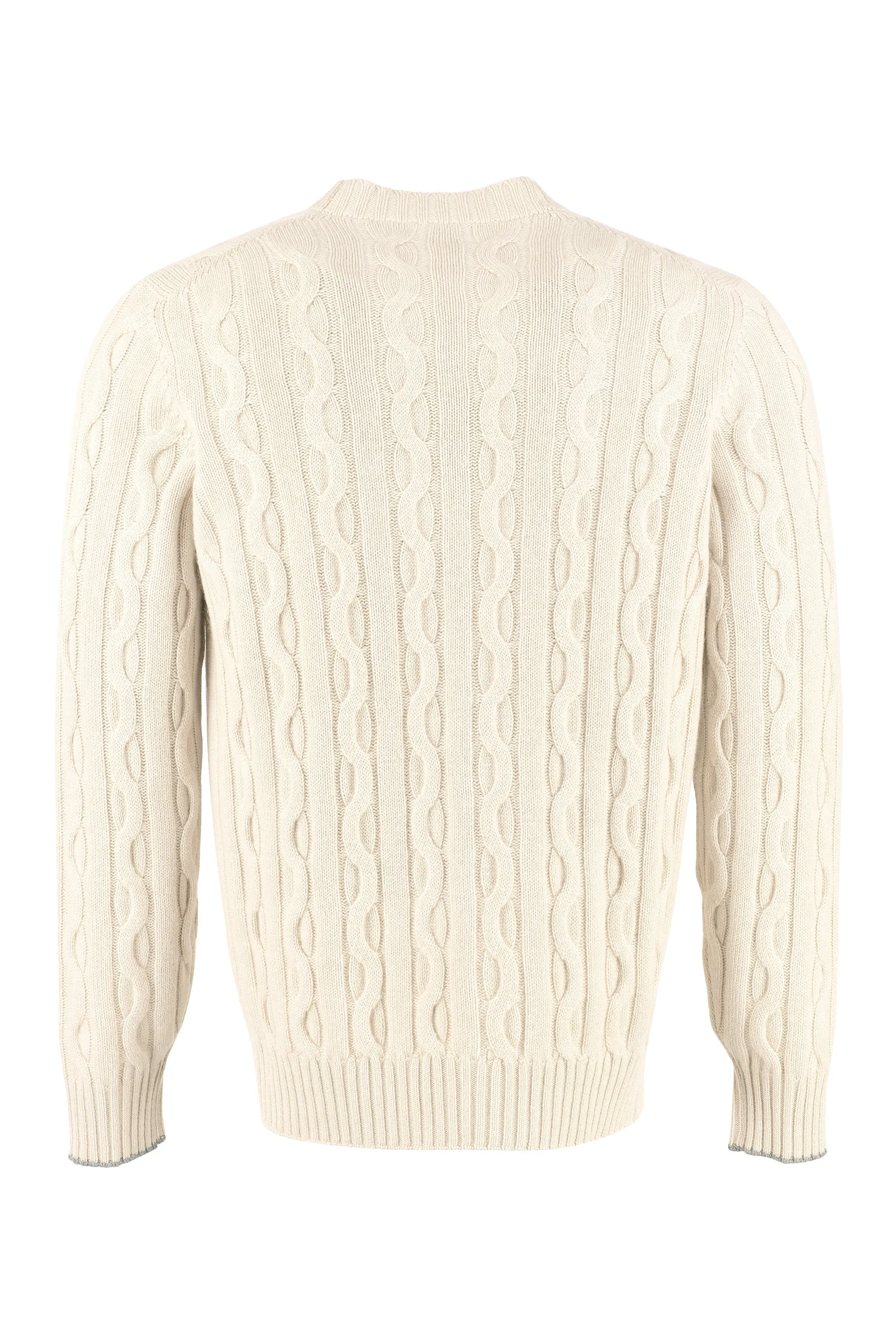 Brunello Cucinelli Cable-Knit Crewneck Jumper