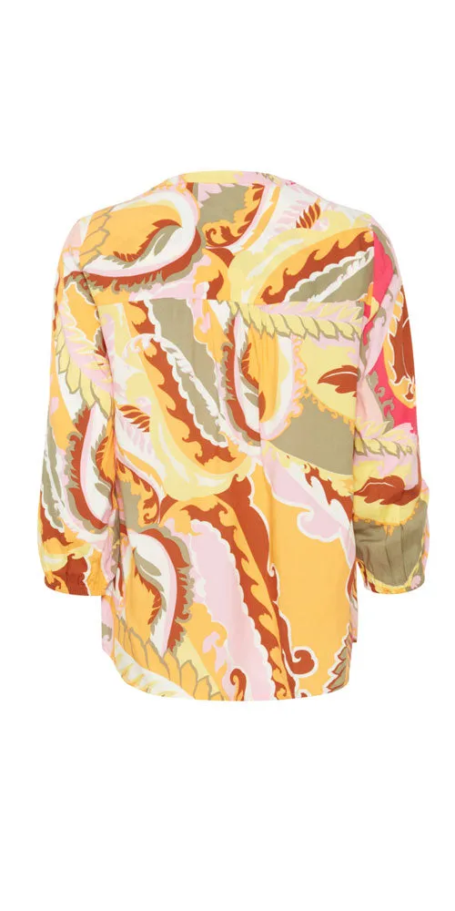 B.Young Bright Paisley Tunic