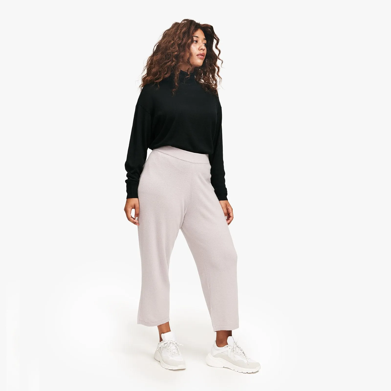 Cashmere Cropped Pant