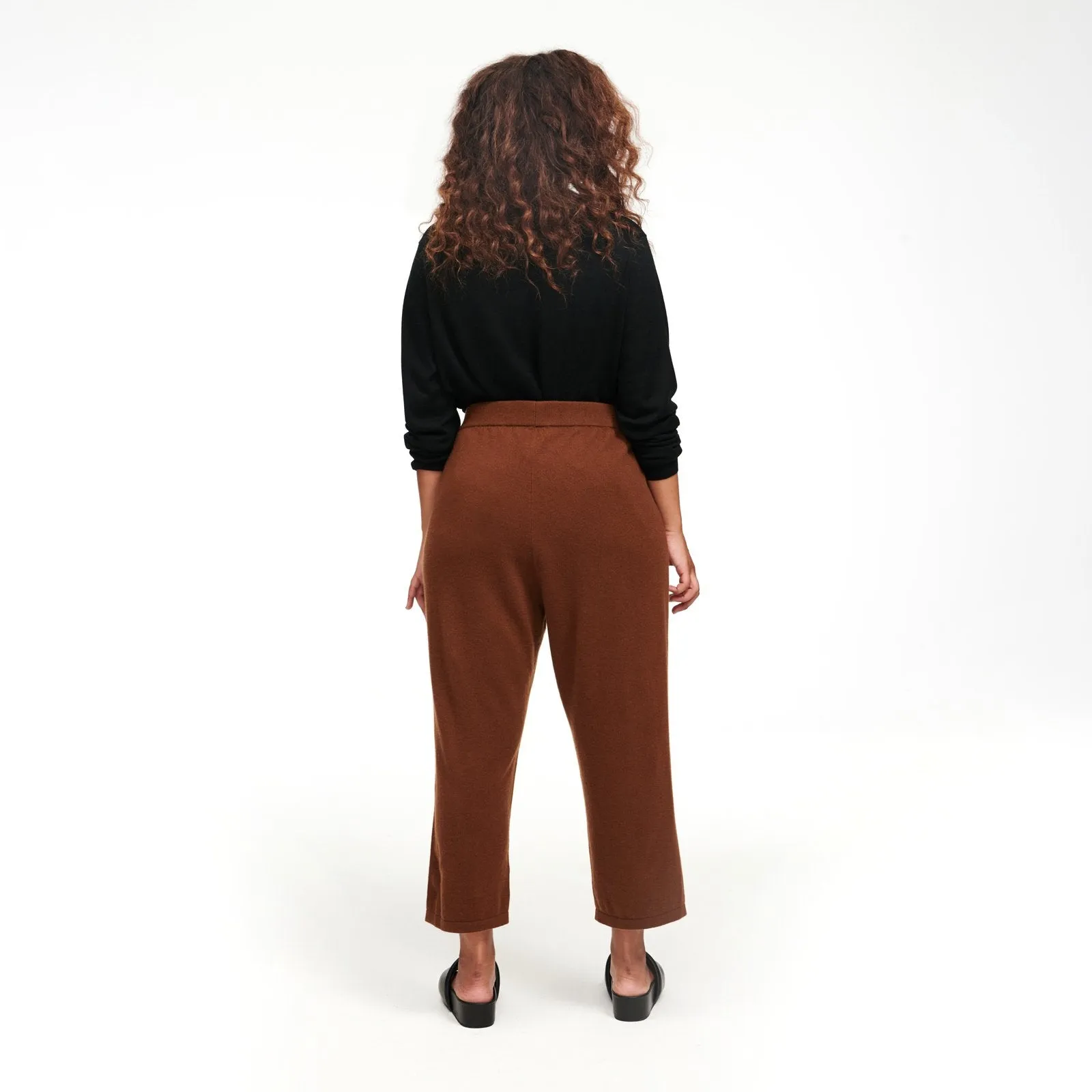 Cashmere Cropped Pant