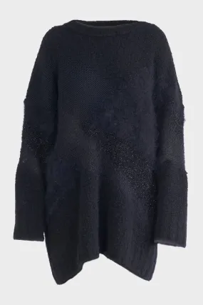 Cashmere, Mohair and Silk Crewneck