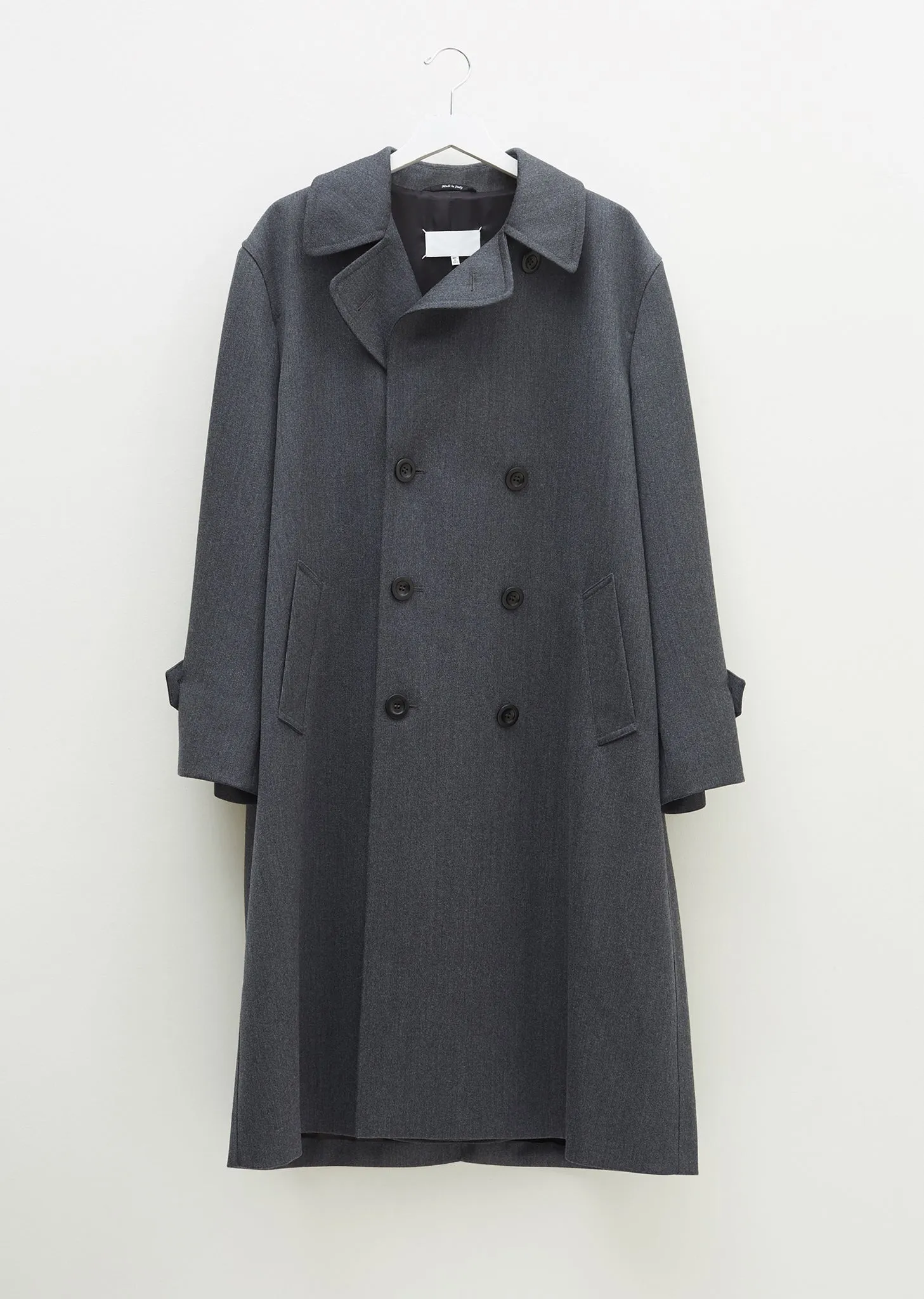 Cavalry Wool Double Breasted Coat