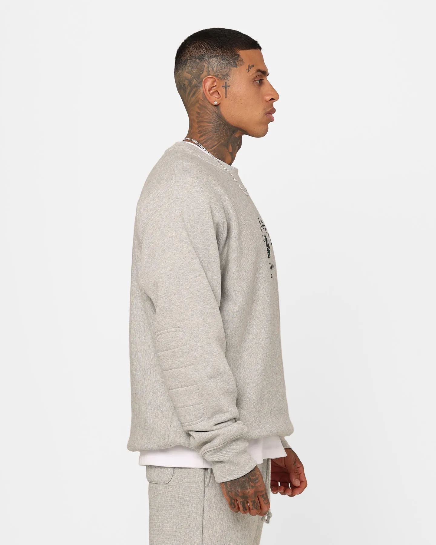 Champion Reverse Weave Clubhouse Crewneck Oxford Heather