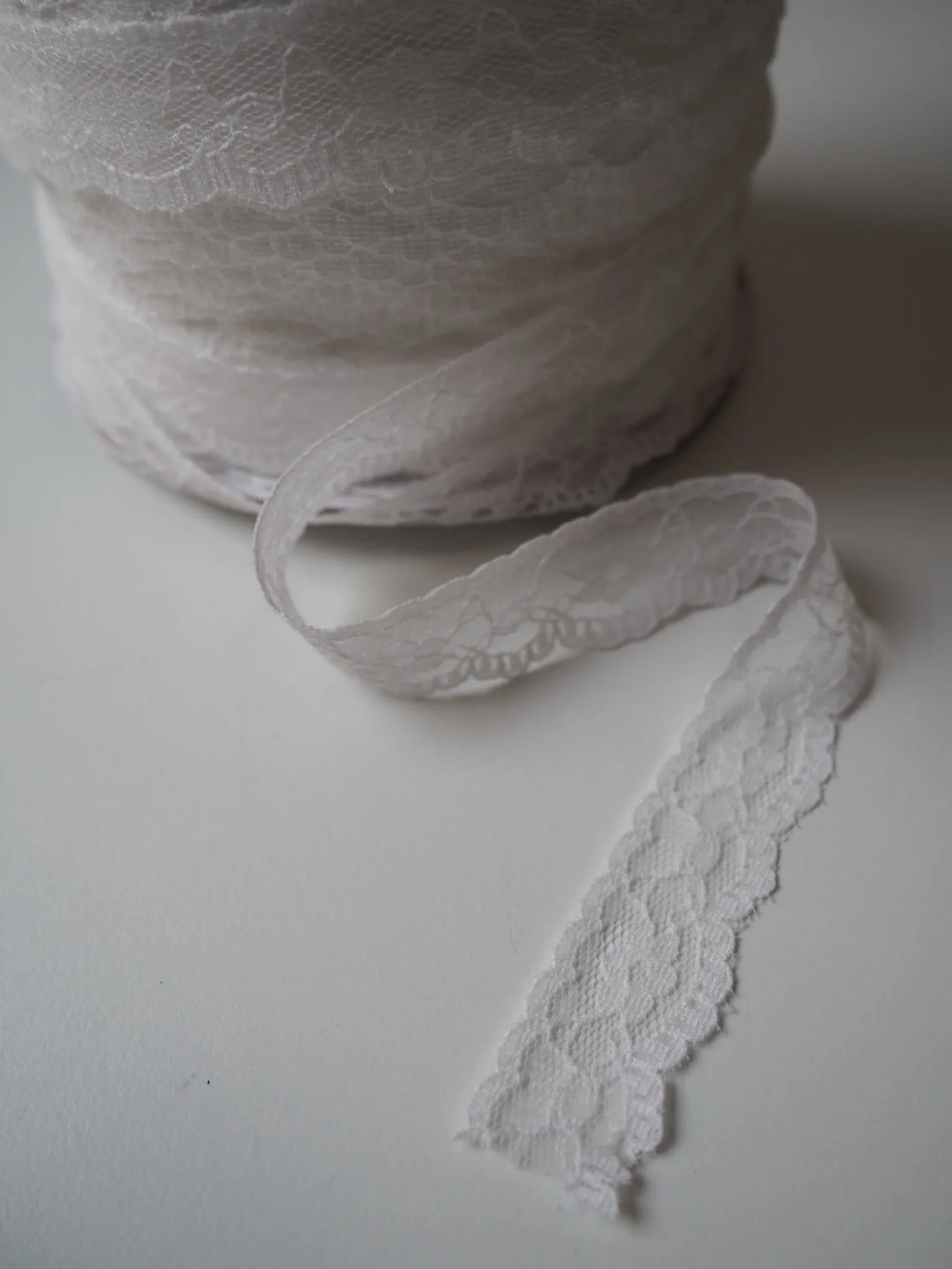 Clio Ivory Lace Trim 20mm