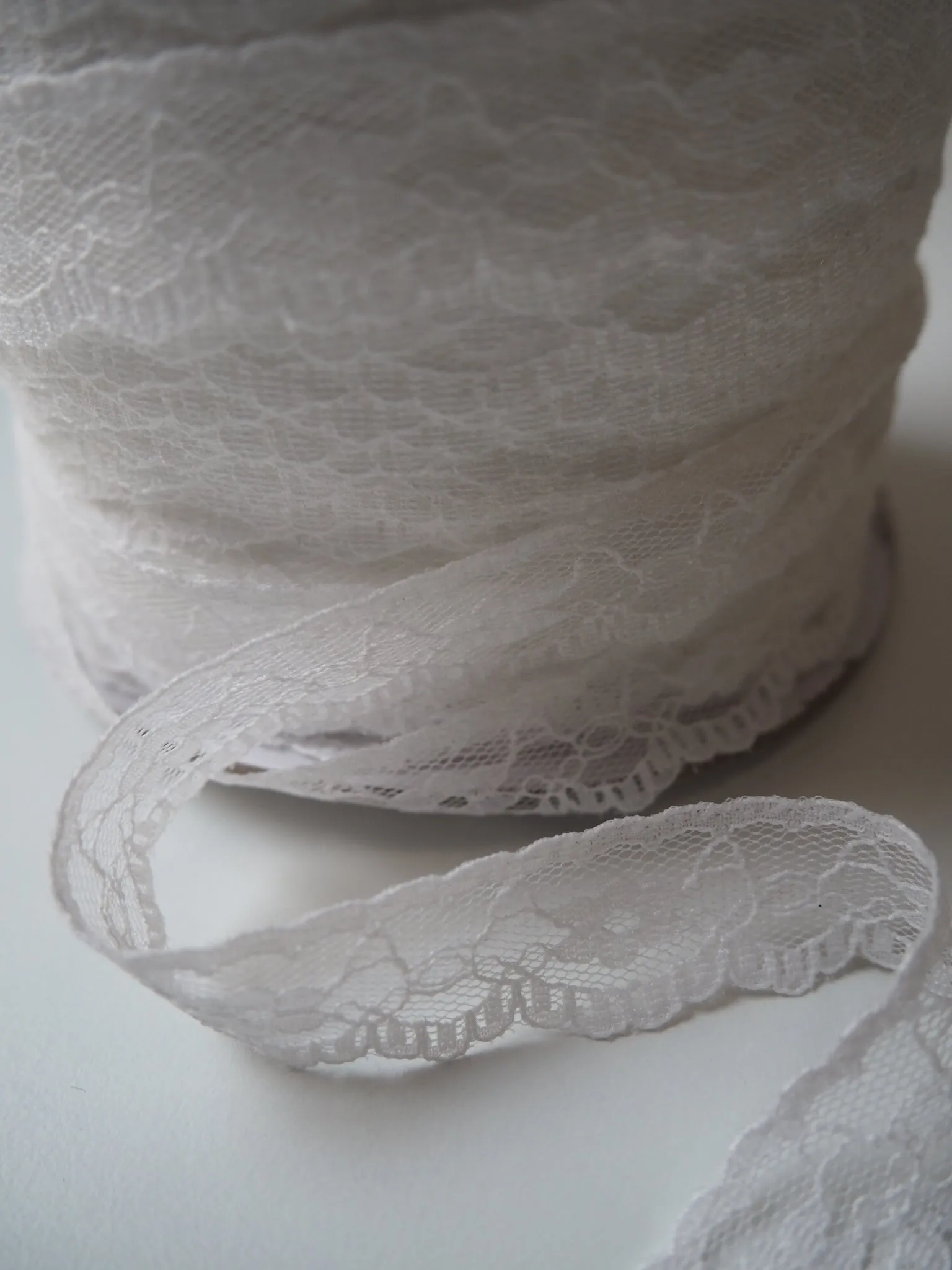 Clio Ivory Lace Trim 20mm