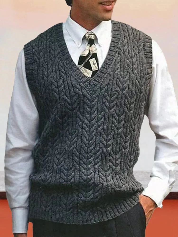 Coofandy V-neck undershirt business warm vest