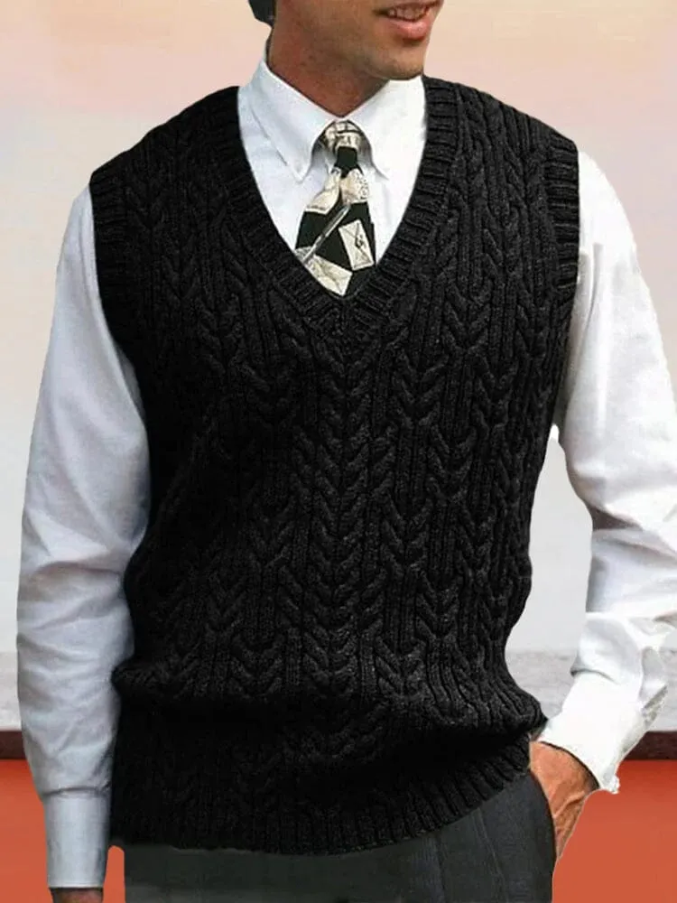 Coofandy V-neck undershirt business warm vest