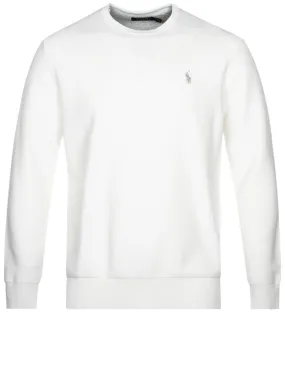 Cotton Crewneck Jumper White