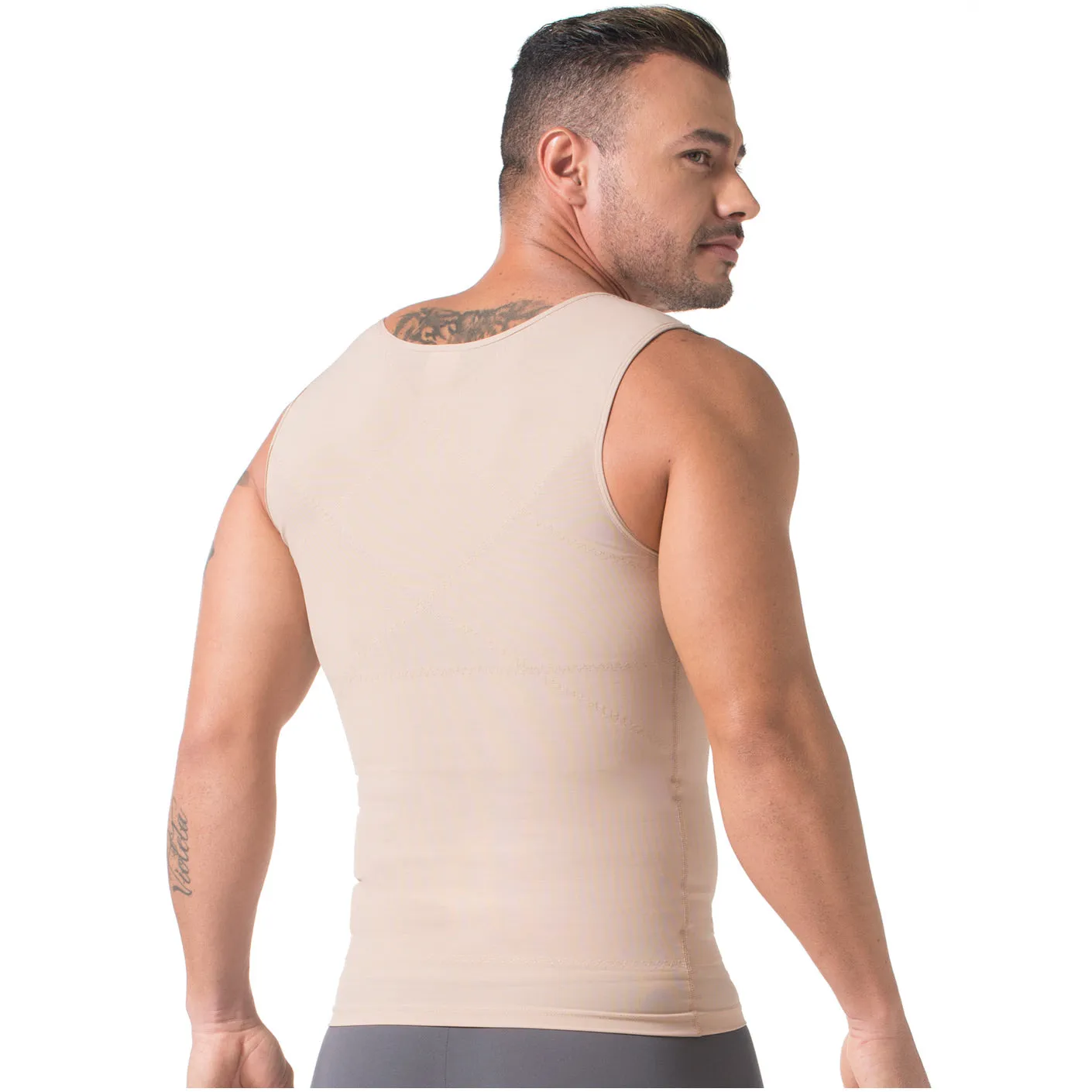 Diane & Geordi 2415  Slimming Vest for Men Powernet