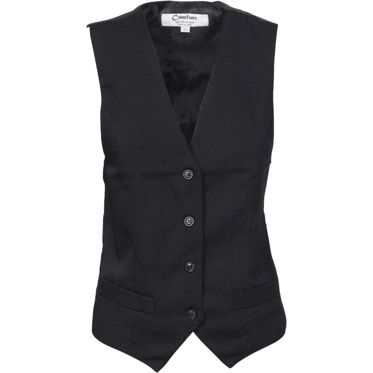 Dnc Workwear Women’s Black Vest - 4302