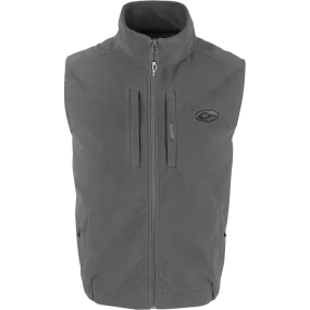 Drake MST Solid Windproof Layering Vest- Charcoal