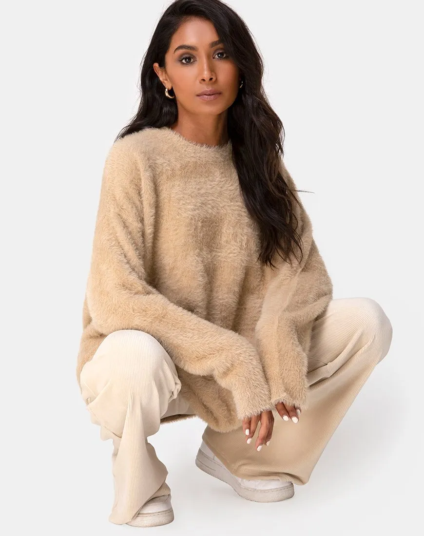 Edgen Jumper in Knit Sand