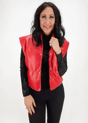 Elan Millie Leather Vest