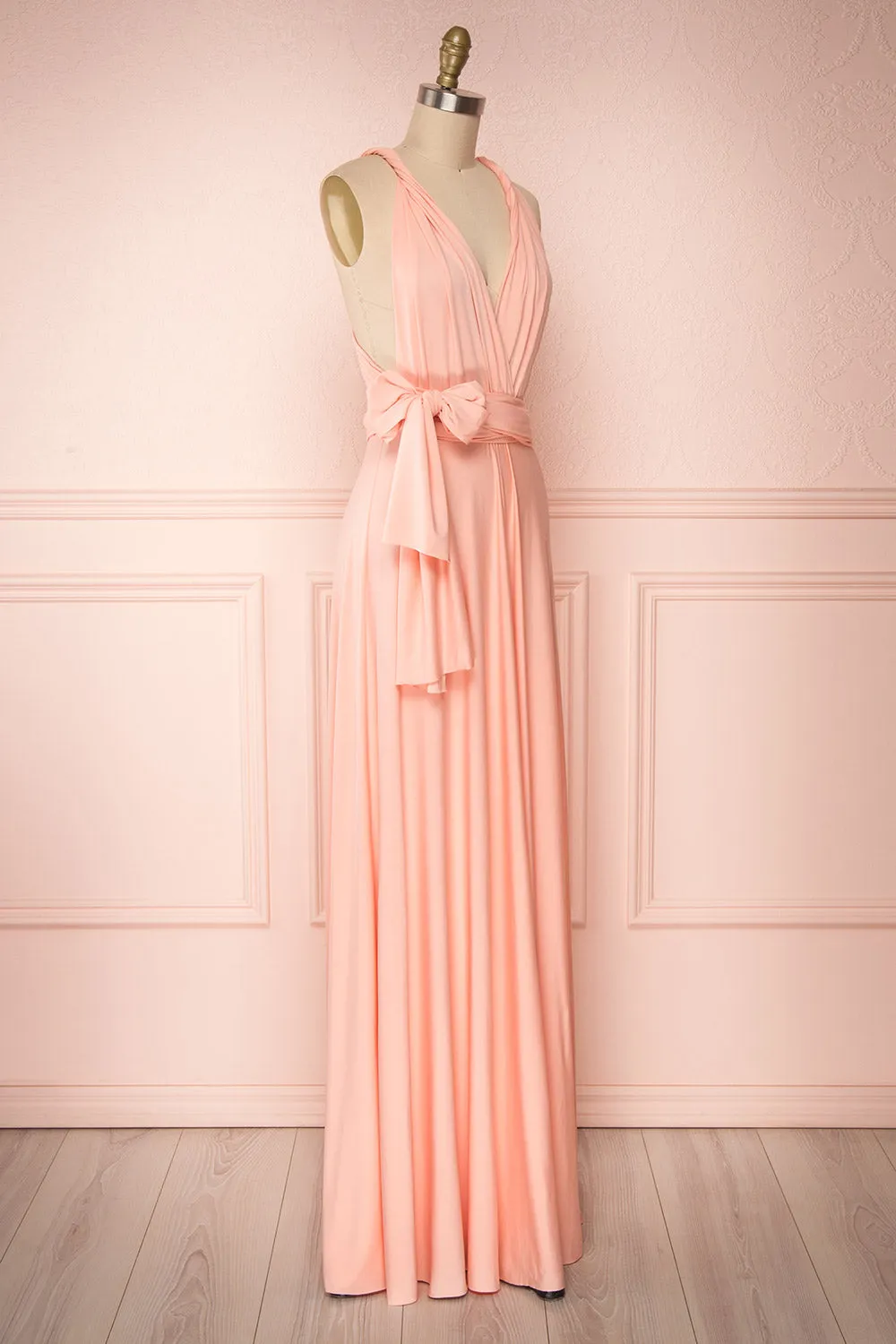 Elatia Blush | Pink Convertible Dress